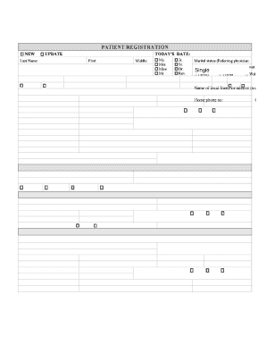 Patient Registration Form