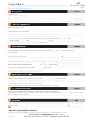 Accident Report Form