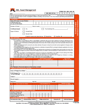 ABL AMC Unit Pledge Form