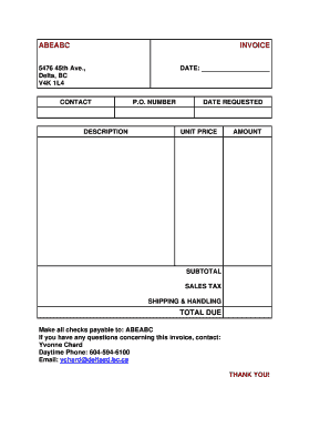 Invoice Template