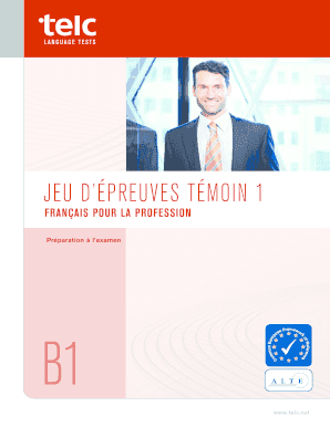 FRANAIS POUR LA PROFESSION - telc