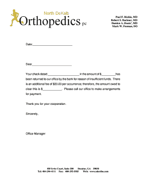 Medical Billing Statement