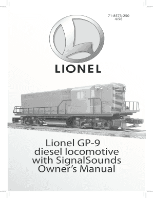 Termination of parental rights form illinois - Lionel GP-9 diesel locomotive with SignalSounds ... - Lionel Support