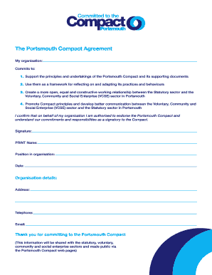 The Portsmouth Compact Agreement - Action Hampshire