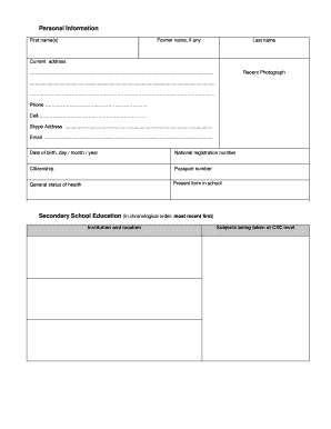 Form preview