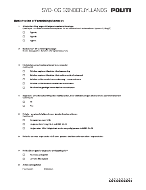 Denmark Alcohol License Application