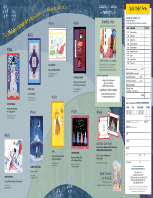Cards for Kids Donation Order Form