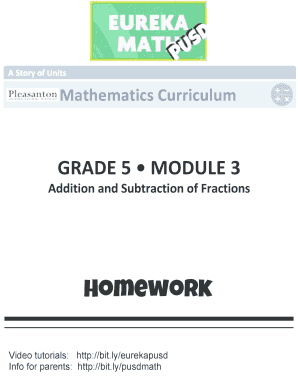 Grade 5 Mathematics Homework