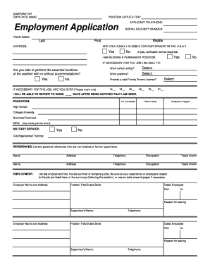 Fillable Online To download a bjob applicationb in PDF format ...