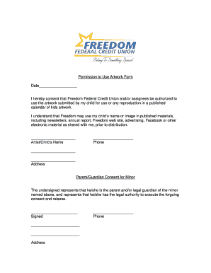 Doctor excuse for work - ModelPhoto Release Form - freedomfcu