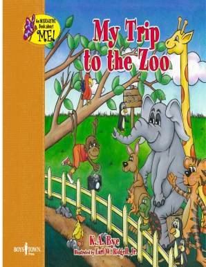 Interactive Book about Me: My Trip to the Zoo