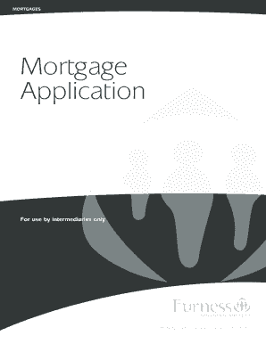 UK Mortgage Application Form