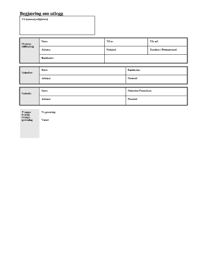 Norwegian Claim for Reimbursement