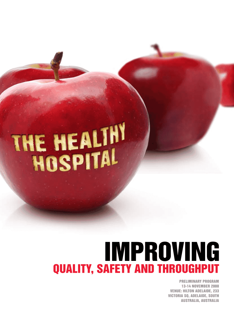 Fillable Online Quality, Safety and Throughput Fax Email Print - pdfFiller