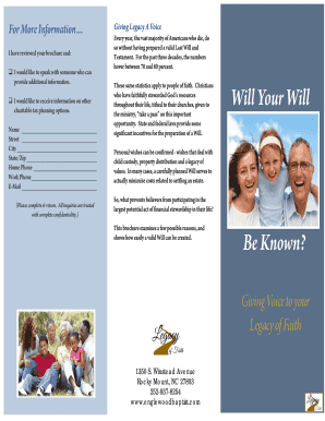 Last Will and Testament Template