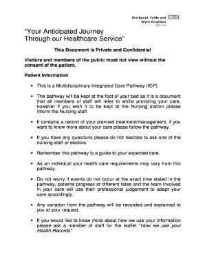 Integrated Care Pathway for Fractured Neck of Femur