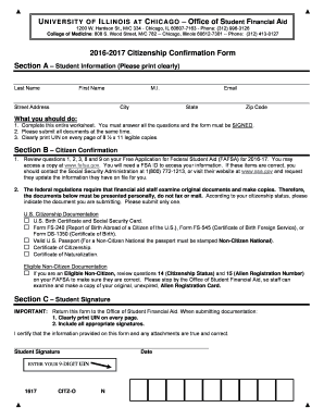 2016-2017 Citizenship Confirmation Form