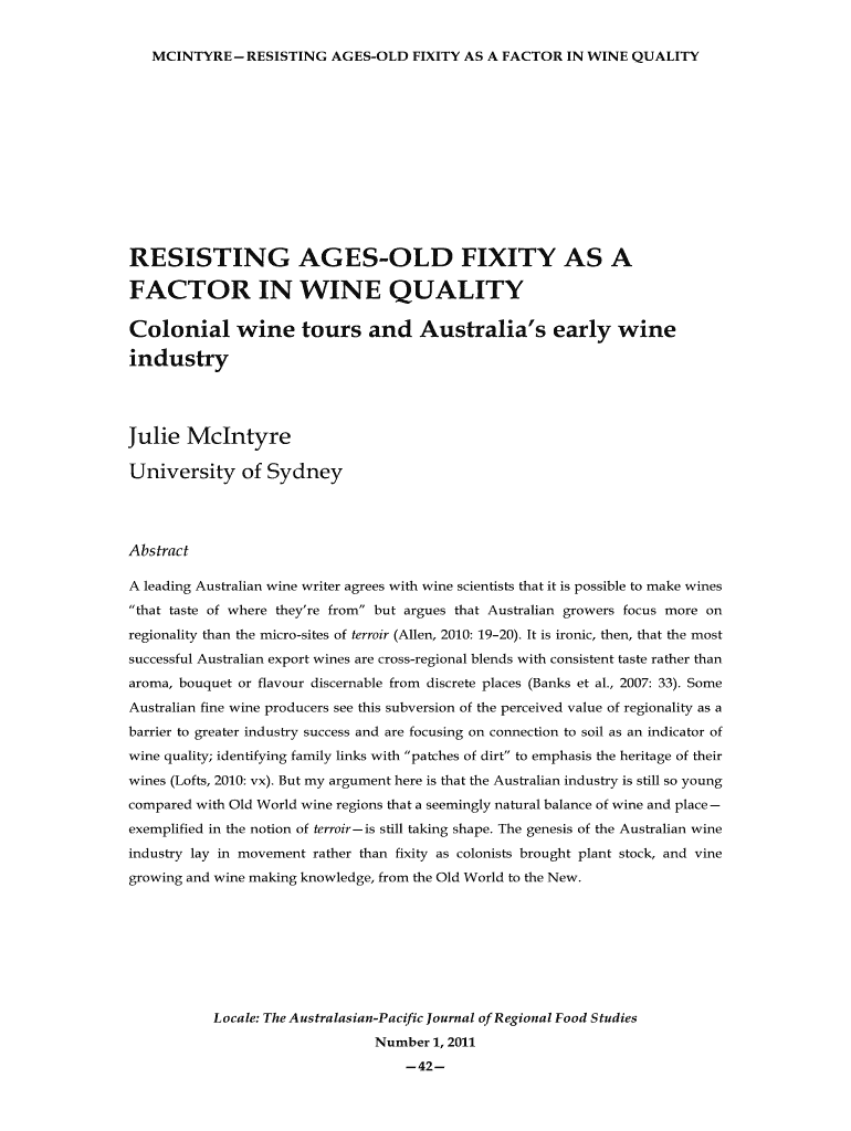 Fillable Online localejournal Resisting AgesOld Fixity as a Factor in