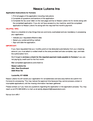 Illinois Standard Health Application
