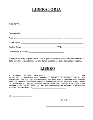 Liberatoria