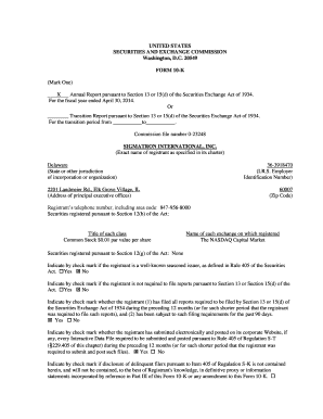 20549 FORM 10K (Mark One) X Annual Report pursuant to Section 13 or 15(d) of the Securities Exchange Act of 1934