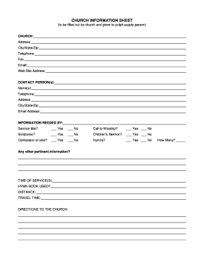 Blood combination - PULPIT SUPPLY CHURCH WORK SHEET - greatriverspbyorg