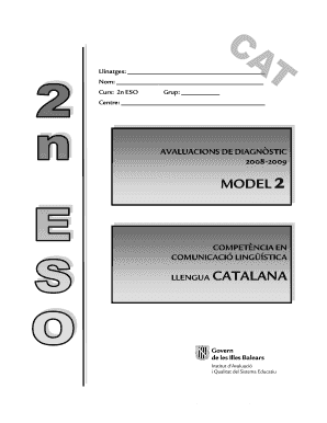 Catalan Language Diagnostic Assessment Form
