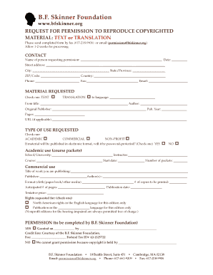 Permission to Reproduce Copyrighted Material