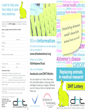 Dr Hadwen Trust Donation Form