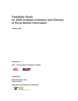 feasibility report