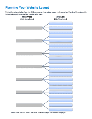Website Layout Planning Guide