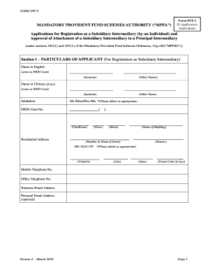 Hsbc mpf claim form image