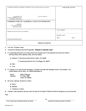 Mendocino court calendar: Fill out & sign online | DocHub