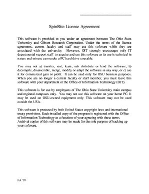 SpinRite License Agreement