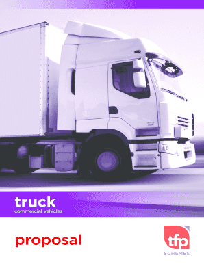 Truck Insurance Proposal Form