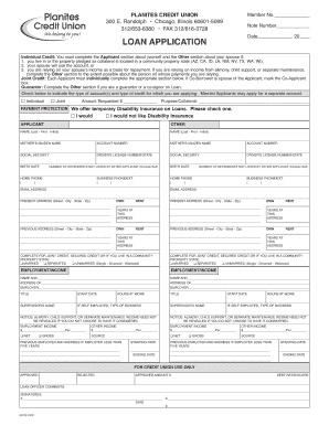 Loan Application Form