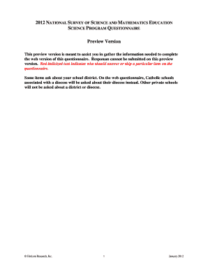 Form preview
