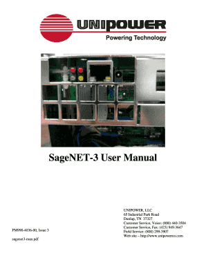 Peds questionnaire pdf - SageNET-3 SNMP Manual - UNIPOWER