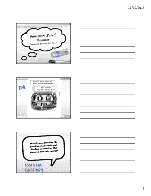 Behavioral Intervention Plan Activity