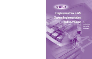 IRS Employment Tax e-file Guide