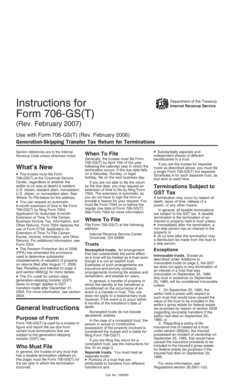 Form 706-GS(T) Instructions