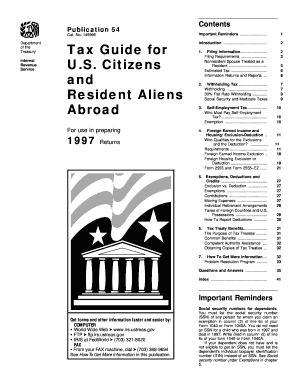 US Tax Guide for Filing Information