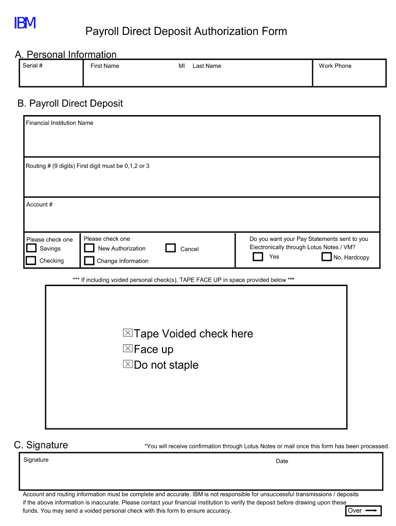 how to print out direct deposit form td bank