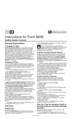 Instructions for Form 8839