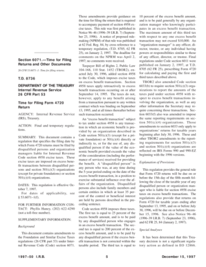 IRS Form 4720 Instructions