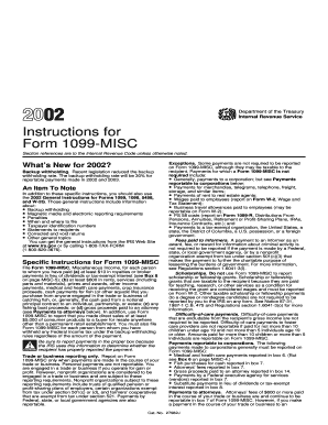 Instructions for Form 1099-MISC