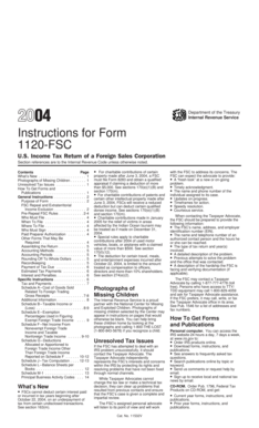 Instructions for Form 1120-FSC