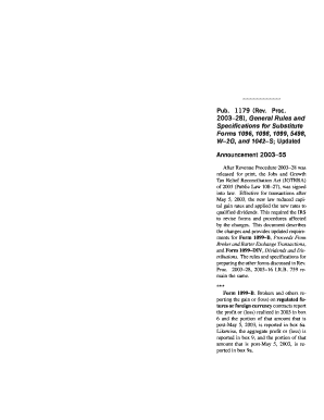 IRS Form 1099-B and 1099-DIV Update