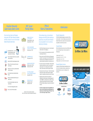 SBC Center Rewards Enrollment Form