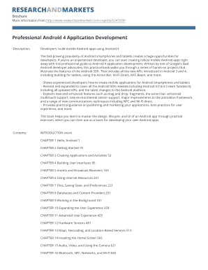 Professional Android 4 Application Development